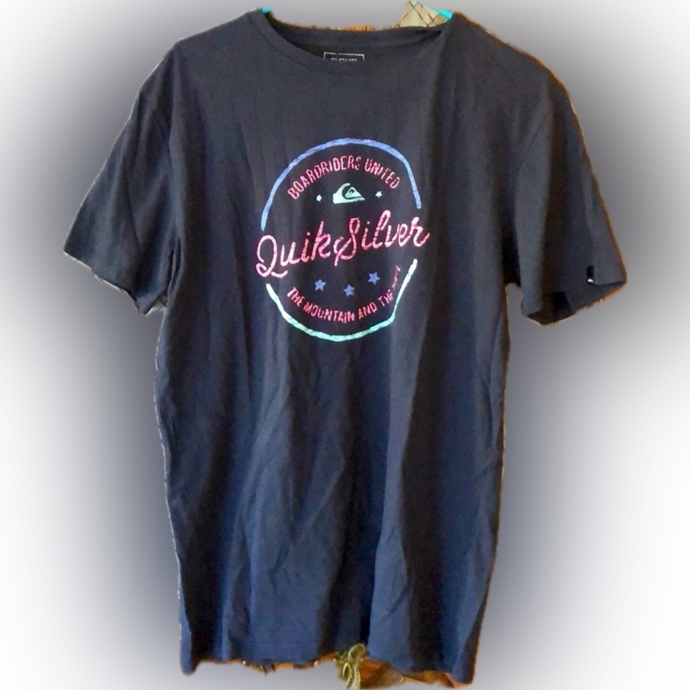 Vintage Quiksilver Boardriders United Graphic Tee SIZE MEDIUM